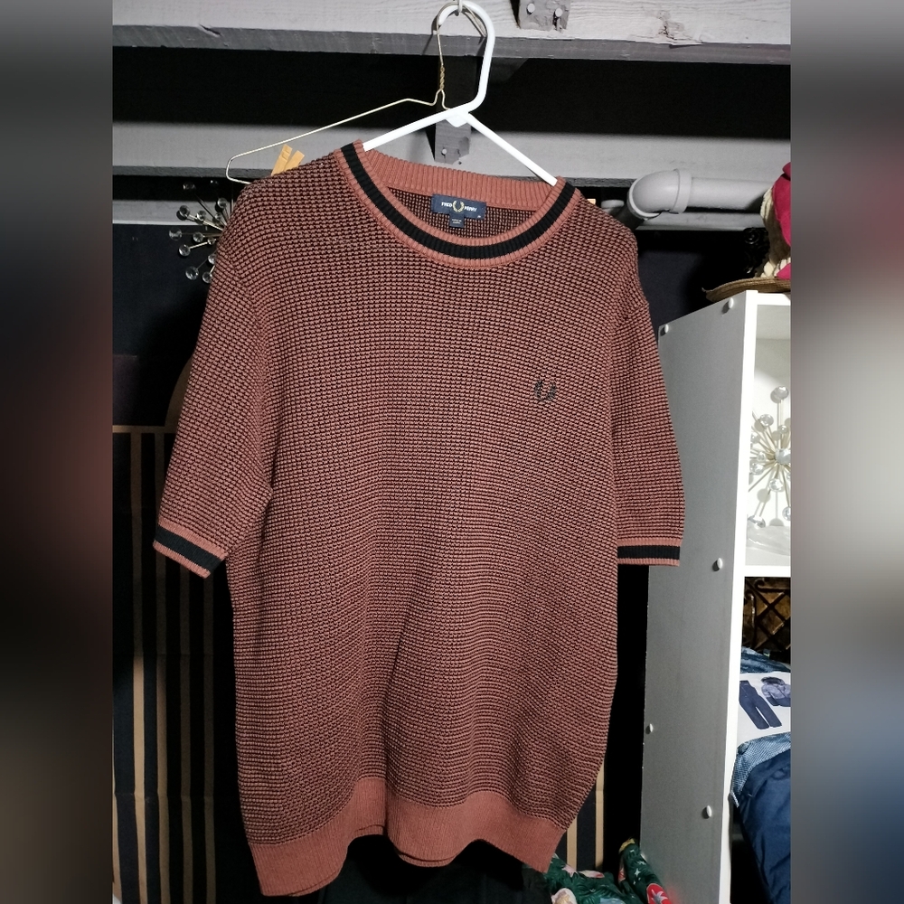 Fred Perry Brown 🟤 Winter ☃️❄️ Shirt